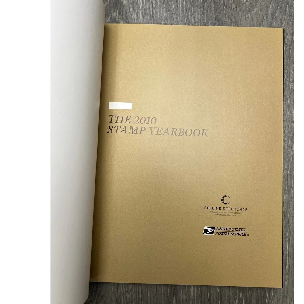 USPS The 2010 Stamp Yearbook Hardcover Collins Reference Icons Heritage Book